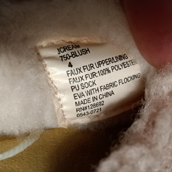 🆕Steve Madden Pink Sherpa Glitter Clogs Size 4Y Big Girls - Picture 11 of 11